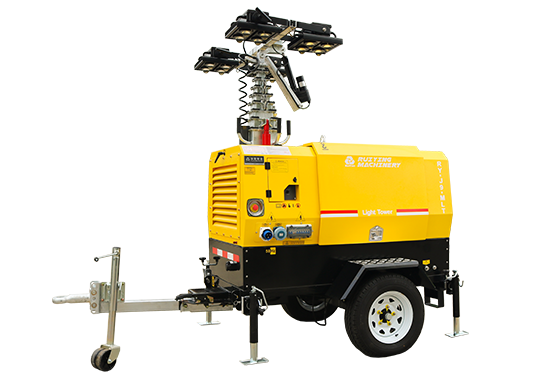 柴油動力液壓升降型燈塔機組